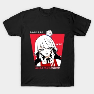 Hololive English Takanashi Kiara - Kiara Fried Phoenix T-Shirt